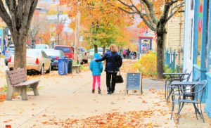 memories of mom, a mom and granddaughter in Cold Spring, New York...