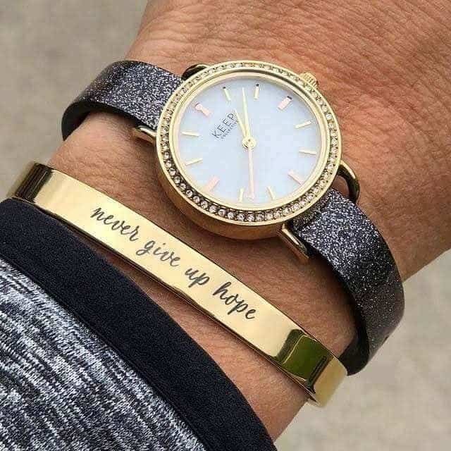watch and bracelet